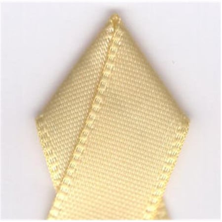 Papilion Papilion R074300230614100Y .88 in. Single-Face Satin Ribbon 100 Yards - Chamois R074300230614100Y